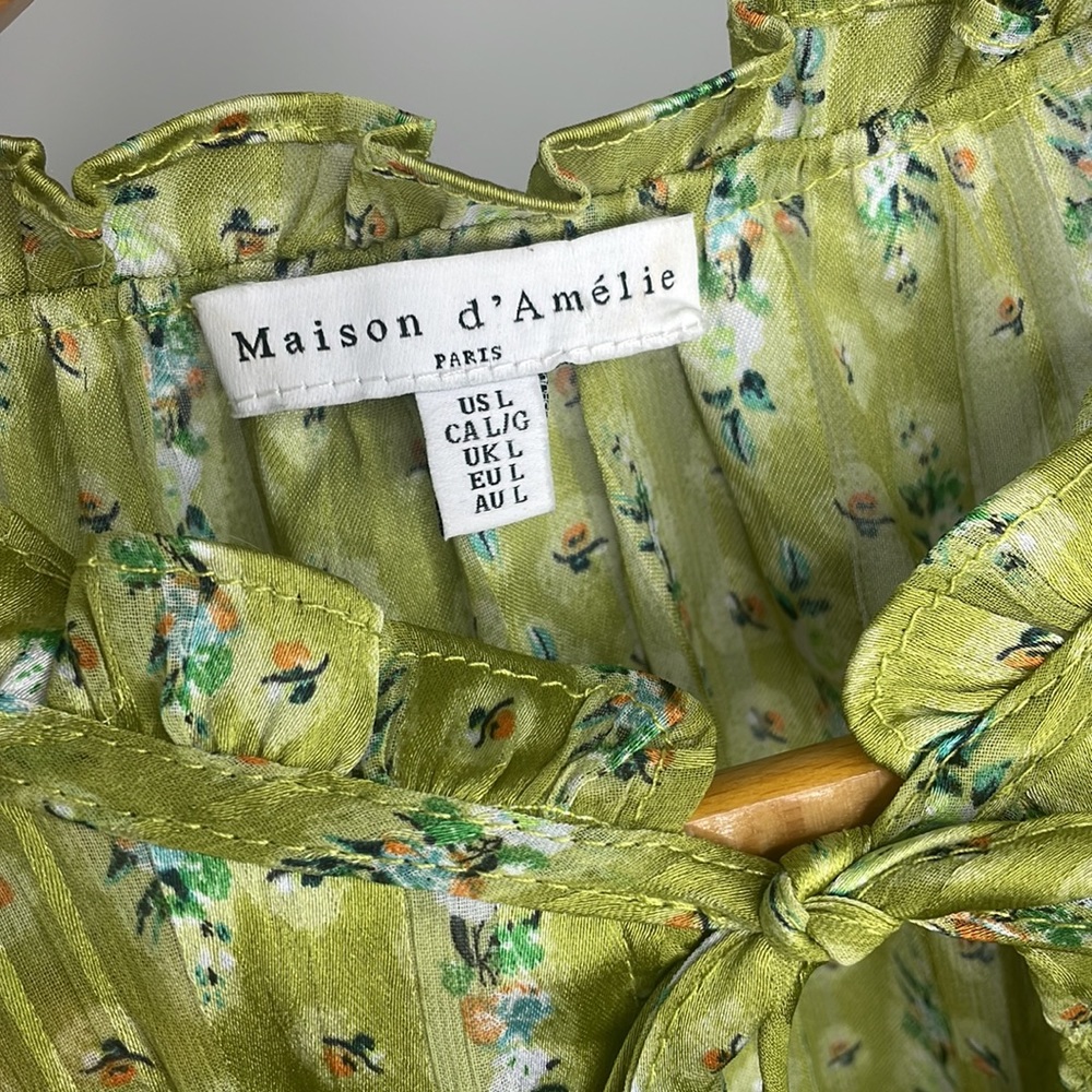 NWOT Maison d’Amélie Blouse - Picture 2 of 9